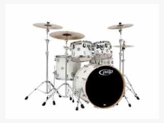 Pdp Concept Maple Shell Pack 5-piece Drum Kit Pearlescent - Pdp Concept Maple White