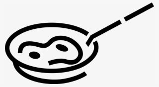 Vector Illustration Of Frying Pan, Frypan Or Skillet