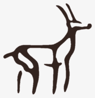 Elk Cave Art - Animal Figure