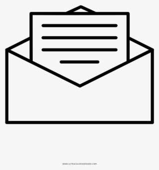 Dibujo De Carta Para Colorear Ultra Coloring Pages - Confirm Email Icon