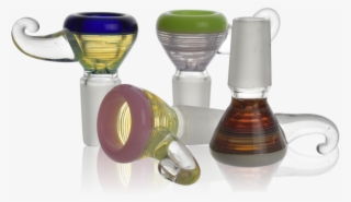 Color Worked Slide Bowl Glass On Glass Wholesale Glass - Mate Cocido