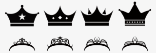 Logo Crown Of Queen Elizabeth The Queen Mother - Corona De Rey Minimalista