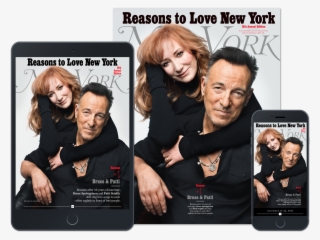 Time Magazine Subscription Transparent Background - New York Magazine Cover Springsteen