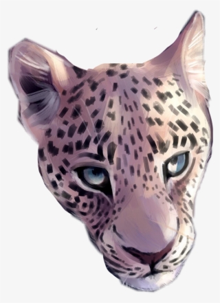 Snow Sticker - African Leopard