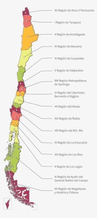 Mapa Chile Png