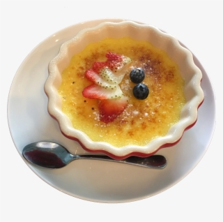 Strawberry Pudding Png Picture - Strawberry Creme Brulee Png Transparent