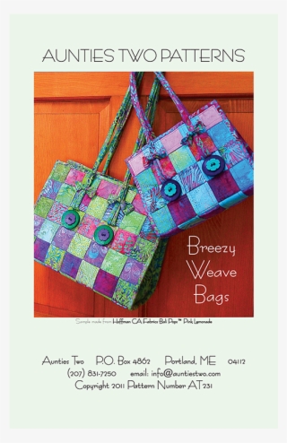 At231 Breezy Weave Bags - Diagram