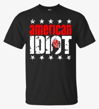 American Idiot Green Day Album Replica Army Grunt T-shirt - Meme Big Boy Shirt