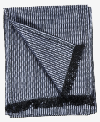 Historic Weave Silk Scarf Hayfield Lilac Kohl Blue - Stole