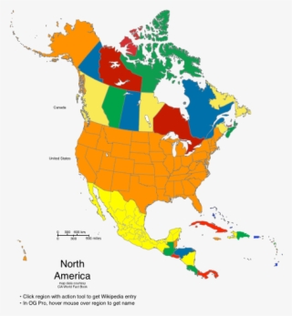Works With - Map - Map Of Christianity In North America