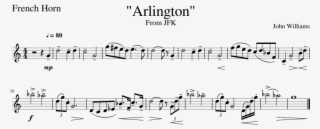 "arlington" From Jfk F-hrn - Sheet Music