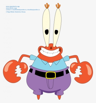 Mr Crab From Spongebob - Spongebob Characters