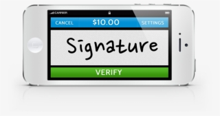 Pay With Your Signature From A Mobile Device - Mygola