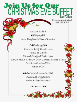 Christmas Menu18 - Calligraphy