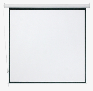 Electric Projection Screen, 60"x60" - White Screen