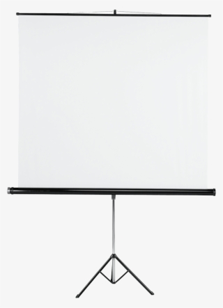 tripod projection screen, 180 x 180 cm, white - tripod screen of vega