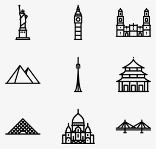 Linear Monuments - Monument Icons