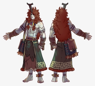 My Fir Bolg Druid - Illustration