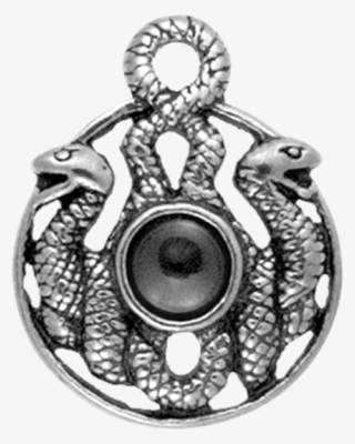 Druid Serpent Knot Necklace - Locket