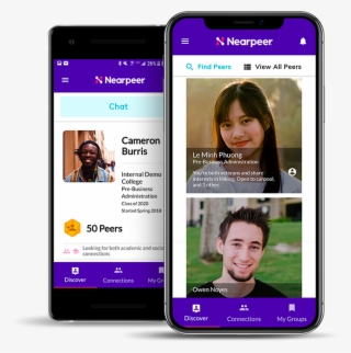 Nearpeer Connects Incoming College Students Based On - Iphone