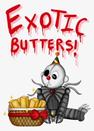 Ennard And The Butters By Aggablaze Darwel9 - Ennard And Exotic Butters