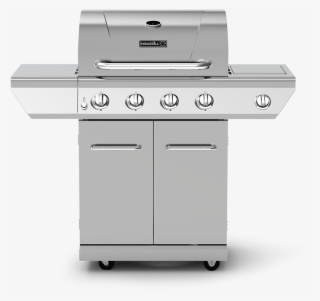 4-burner Propane Gas Grill With Stainless Steel Side - Barbecue Grill