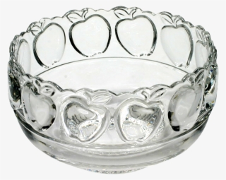 Tiffany & Co Apples Crystal Fruit Bowl Large 8" Elegant - Bracelet