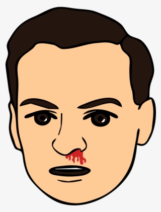 Bloody Nose - Drawing Face Of Man