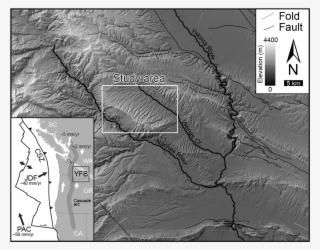 Geomorphic Signature Of Fold Growth Along Cleman Mountain, - Atlas