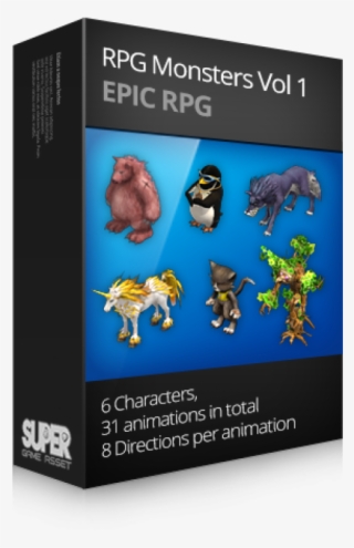Rpg Monsters Vol1 - Book Cover