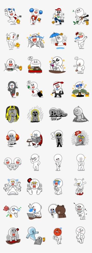 Special Edition Line Stickers - Line Sticker Moon Special