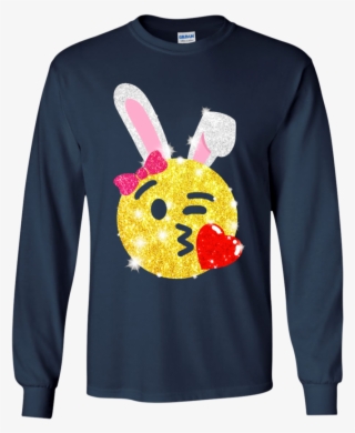 Easter Bunny Emoji T Shirts Cute Emoji Bunny - Shirt