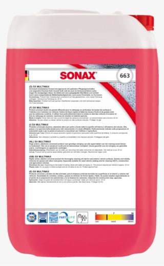 Article Number - - Sonax