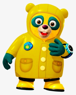 Special Agent Oso Wearing Rain Coat - Oso Special Agent Oso