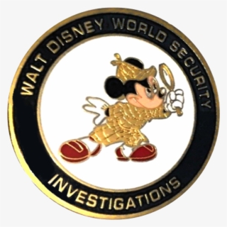 A Sherlockian Challenge Coin From Walt Disney World - Mickey Mouse