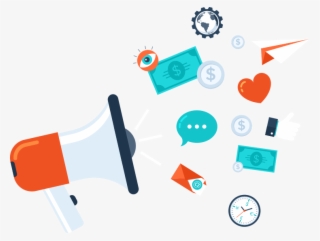 Marketing Slider 0000 Vector Smart Object - Passaparola Icon
