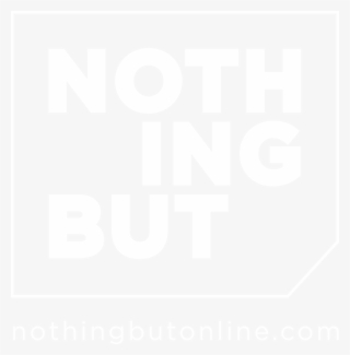 Nothing But White Logo With Website - Jp Morgan Logo White