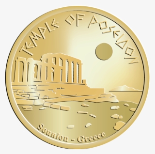 Sounion Temple Of Poseidon - London Eye Coin