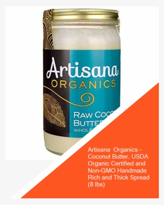 Artisana Organics Coconut Butter, Usda Organic Certified - Graphic Design