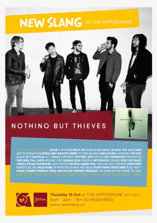 Nothing But Thieves / New Slang - Flyer