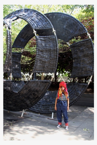 Chakaia Booker's Tire Sculptures Leave Deep Imprint - Chakaia Booker Millennium Park