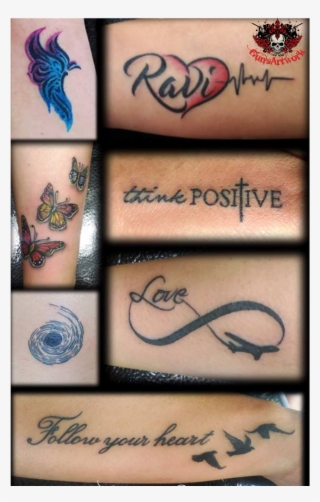 Lovely Collage Small Tattoos - Tattoo