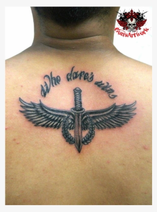 Sword With Wings Tattoo - Tattoo