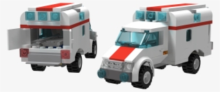 Moci Tried Making A Lego City Style North American - Trailer Truck