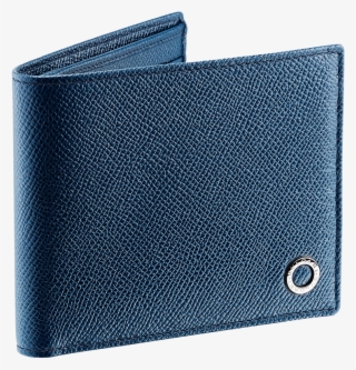 Bvlgari Bvlgari Man Wallet Wallet Calf Leather Blue - Bvlgari Man Wallet