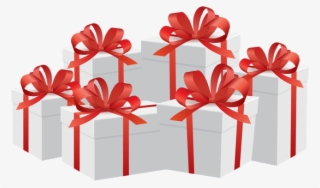 Free Png Download Gift Boxes White Clipart Png Photo - Gift Wrapping