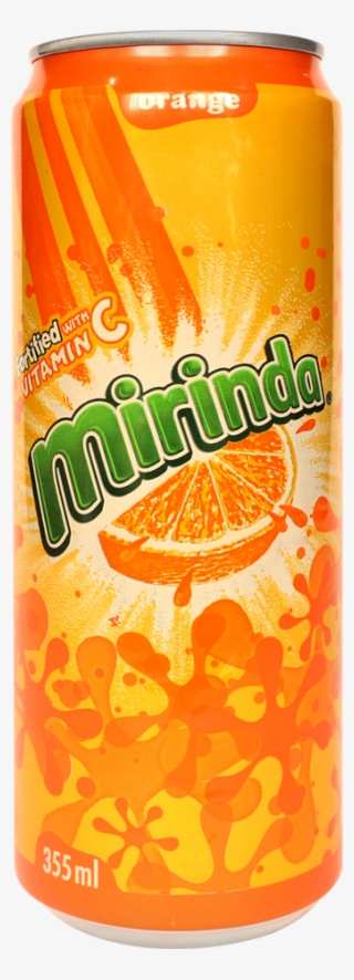 Mirinda Orange 330 Ml Can - ميرندا Png