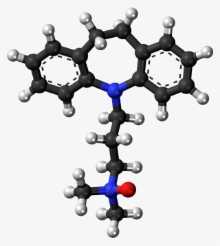 Imipraminoxide 3d Balls - Carbazole 3d