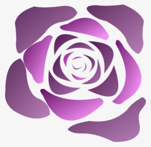 Purple Rose Vector Png