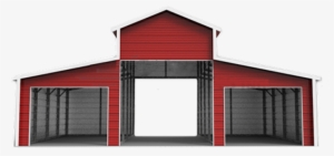 A Standard Barn Comes Exactly As Shown Here With An - Barn